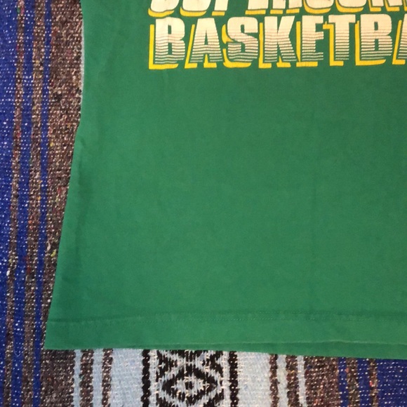 Mitchell & Ness Retro Throwback Seattle SuperSonics Tee Shirt - Picture 8 of 12